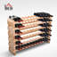 Porte-bouteilles sur pied 72 bouteilles Paizlee