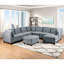 Repose-pieds de salon en tissu 1pc