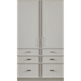 Monogram Premium Column Pair: 24" W Freezer Column + 24" W Refrigerator Column, Panel Ready