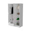Armoire 2 portes avec compartiment ouvert-1594652883