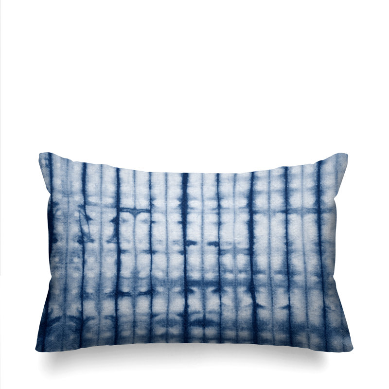 Hosi Striped Outdoor Reversible Throw Pillow
