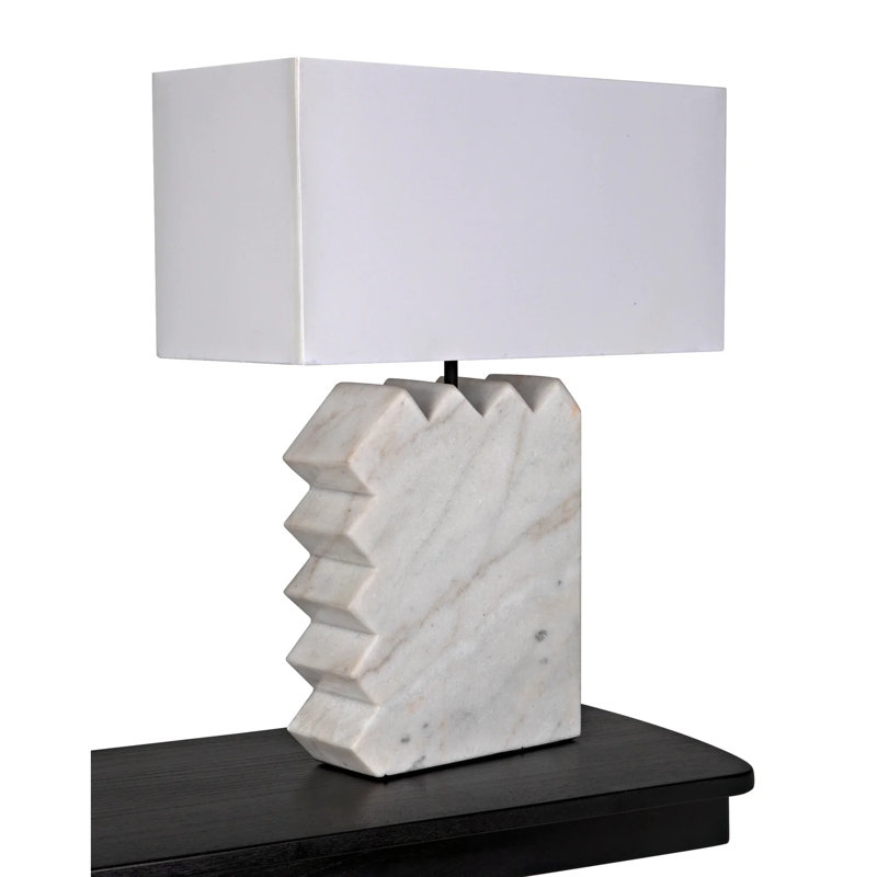 Lampe de table en marbre Gaheris