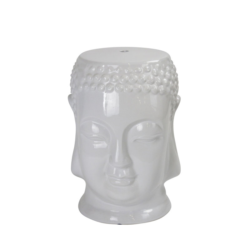 Marx Ceramic Accent Stool