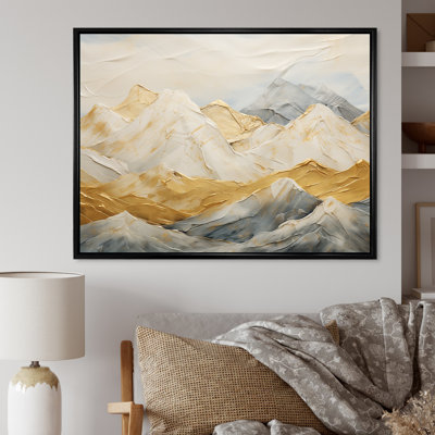 Alpine Mountain Harmony I sur impression sur toile