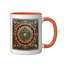 Balinese Pattern Mandala Ceramic Mug, 11oz-901968671