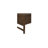 Alarins Windsor Desk Dark Brown