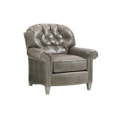 Oyster Bay Bayville Leather Chair