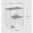 Modern Side Table with Wall Mount Option, Sapphire Oak, 20.5 x 17.7 x 11.8 inches | 100% Melamine Coated Particle Board, Thickness: 0.7 inches | Multiple Shelves for Storage, Stylish & Functional Design-1733578303