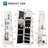 Modern Rotatable Jewellery Armoire With Full-Length Mirror And Secret Compartment
