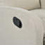 Fauteuil inclinable manuel de cinéma maison avec dossier réglable Modern