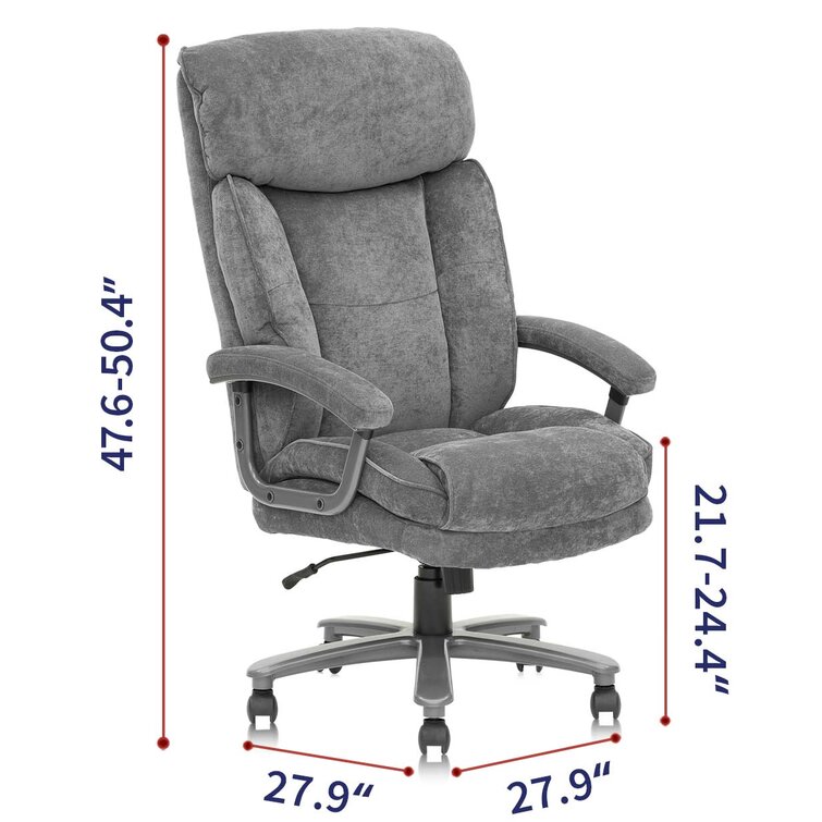 Hunter-Duncan Big and Tall Office Chair 500lbs for Heavy People Executive Chair Inbox Zero