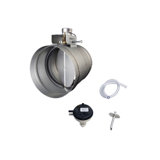 Make-up Air Damper Kit Universal Range Hood Duct Accessory