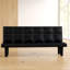 Berryhill 3 Seater Faux Leather Sofa Bed-36406058