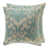 Motif floral bleu
