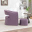 Fauteuil demi-tonneau avec repose-pieds Kyah-220945851