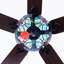 Ventilateurs de plafond 52 po avec 6 vitesses et réversible Tiffany