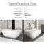 Baignoire 69 po x 30 po