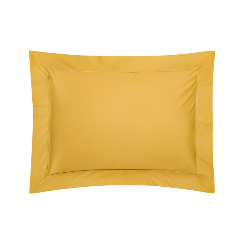 Rhapsody Pillow Sham, Euro, Mustard