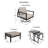 Townsend 8 - Person Patio Conversation Set with Cushions-844865657