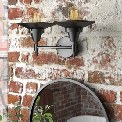 Éclairage pour meuble-lavabo à 2 lumières à intensité variable Gayle