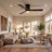 52" 3 - Blade Led Solid Wood Ceiling Fan With Remote Control