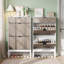 12 Pair Flip Down Shoe Storage