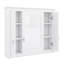 Armoire de salle de bain murale avec miroir, armoire à pharmacie murale avec 4 tablettes-1102166225