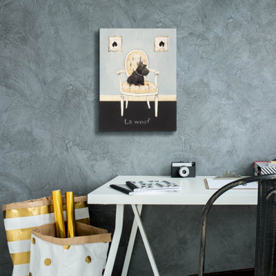 Art mural sur toile August Grove® «La Woof» par Emily Adams