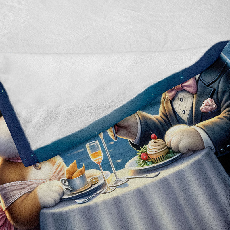 Throw Blanket, 50" W x 70 " L