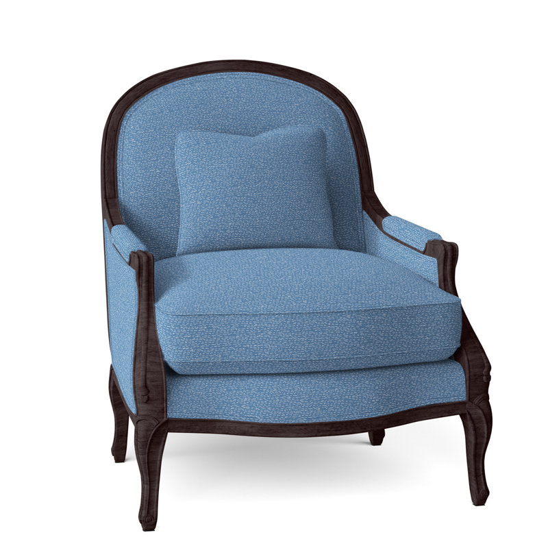 Adair Upholstered Armchair, Montego Bay, Perigold Arigato Morning Glory