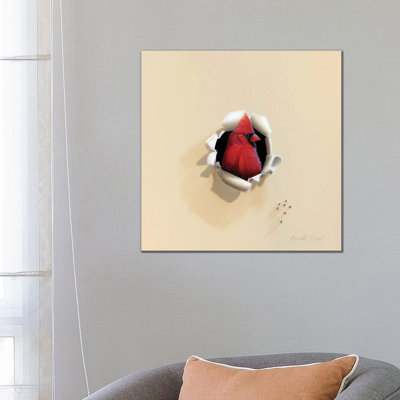 Handsome Red Head by Camille Engel - Print on Canvas