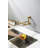 Wall Mount Folding Kitchen Pot Filler Faucet - Modern Brass Swing Arm | Gift Idea-122633969