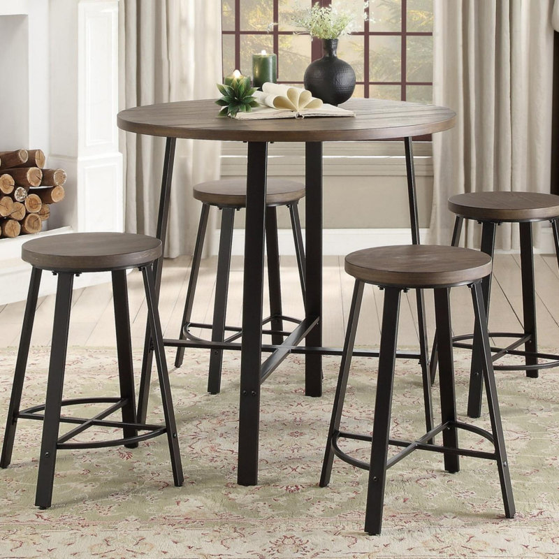 Round Counter Height Table
