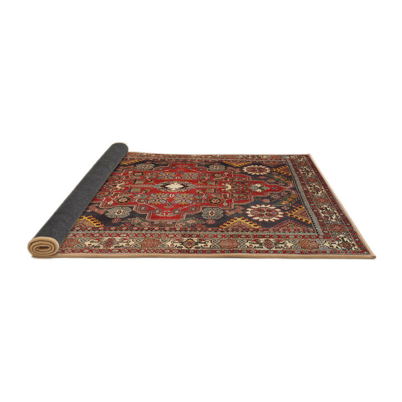 Performance Southwestern Indoor Rug, Round 4'