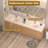 Bibbye 84" Wall Mounted Floating Bathroom Vanity With Double Sinks