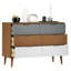 Hollin Solid Wood 113cm W 6 - Drawer Chest of Drawers