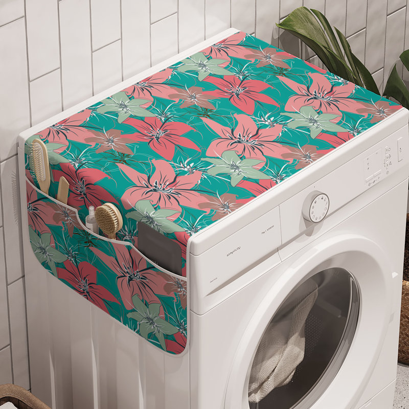 East Urban Home Exotic Washing Machine Organizer Pack of 2 47" x 18.5"