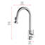 Robinet de cuisine Elegant Lighting Sem-95236198