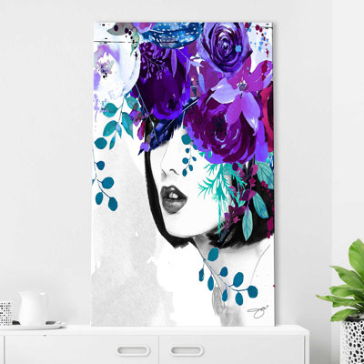 " Shades Of Purple (Vertical) " by By Jodi