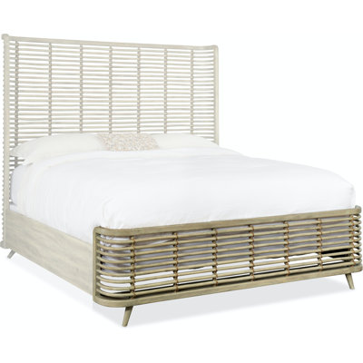 Surfrider Queen Rattan Bed