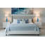 Ensemble de lampes de table bleues 35 "Tirreni