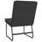 Bohler Lounge Chair Black 21.3" x 29.5" x 29.9" Faux Leather