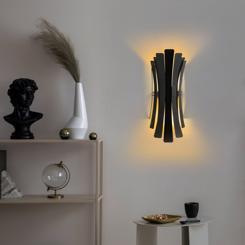 Lampe murale, Noir