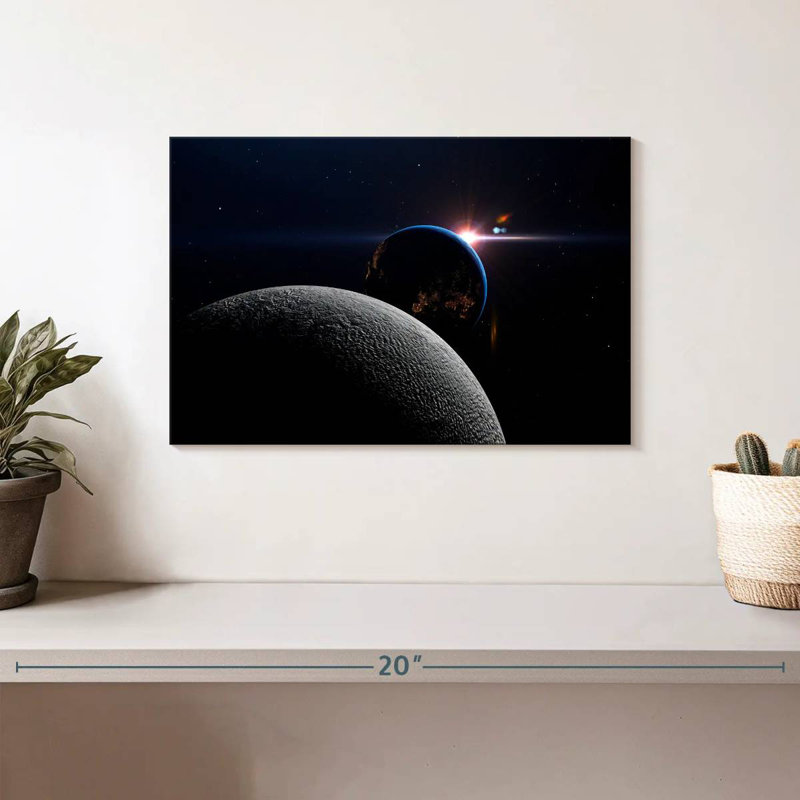 Oberle Lunar Eclipse, 8" H x 12" W