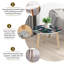 Ensemble de 2 tables basses gigognes Triangle