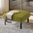 Small Ottoman Footstool With Legs, Corduroy Fabric Ottoman Foot Stool With Soft Padded Seat, Square Footstool Footstool For Living Room-958840714