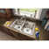 Lustertone 33" L x 22" W Double Basin Drop-In Kitchen Sink