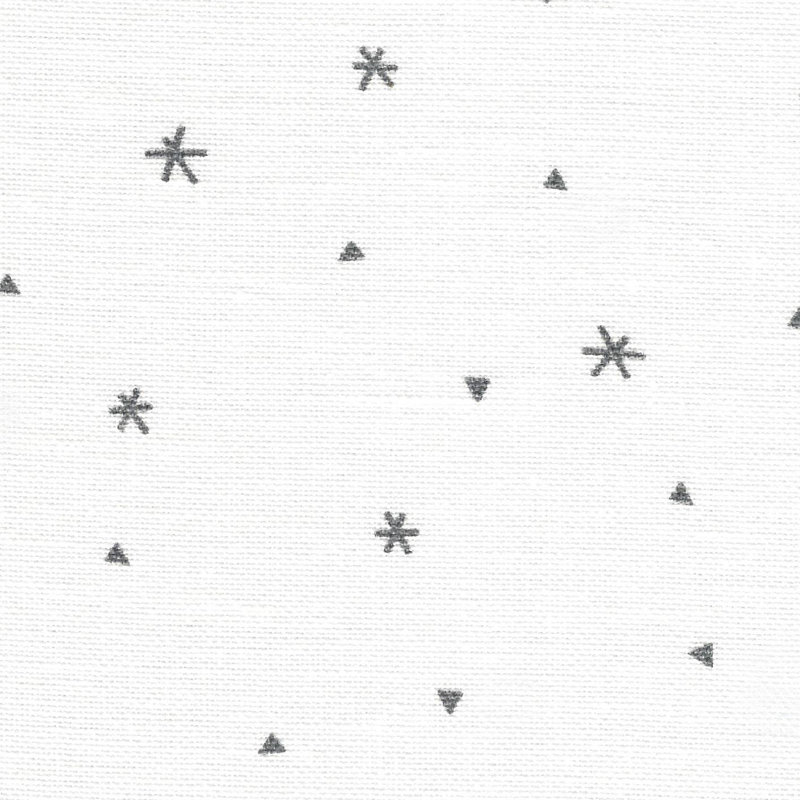 Précursé Zweigart Belfast Sparkle gris foncé 32 pièces Sparkle sur lin blanc 3609/1369