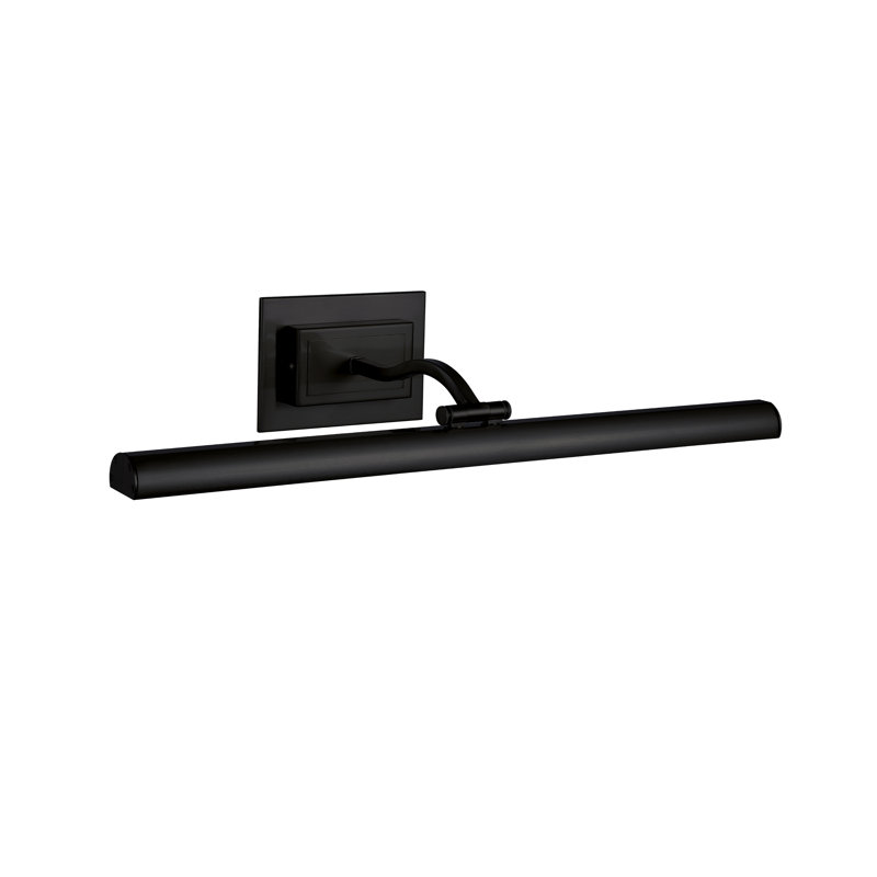 Lampe pour tableau à DEL Yvonne, 24 po, noir mat, 24", Noir mat