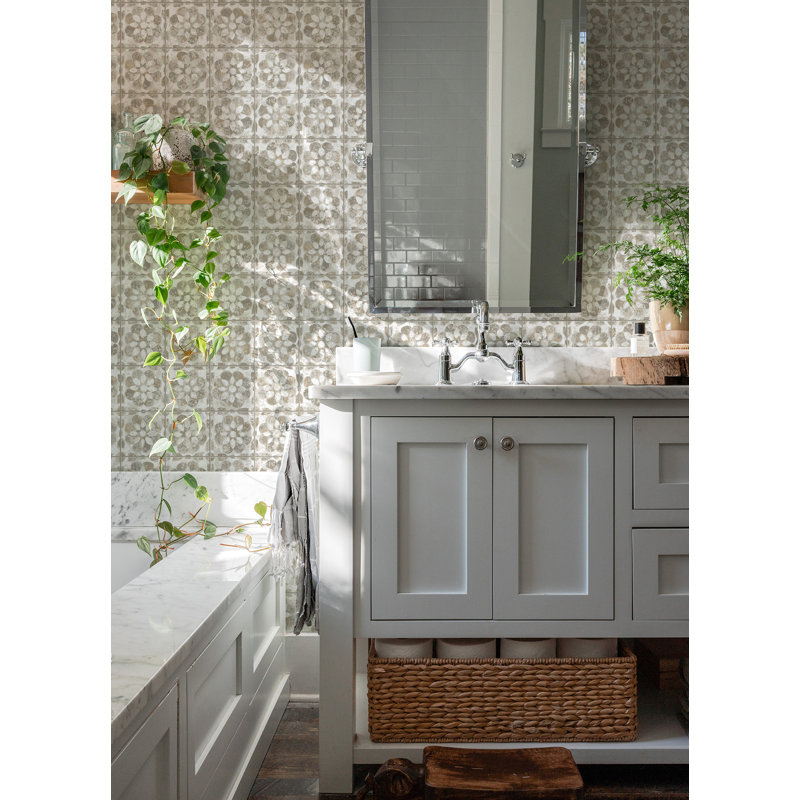 Rouleau de papier peint L 33 pi x l 20,5 po Izeda, Neutre